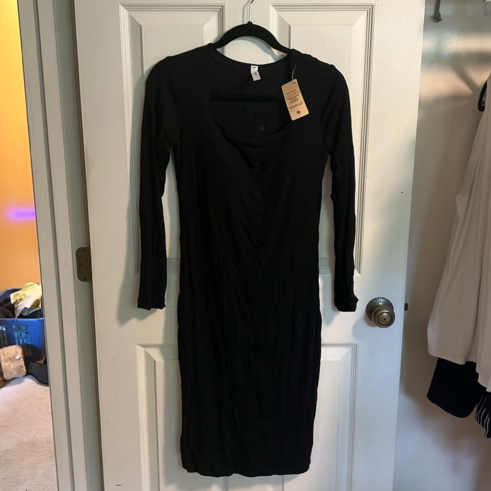 Popilush The Shapewear Dress with Built in Shapewear Long Sleeve